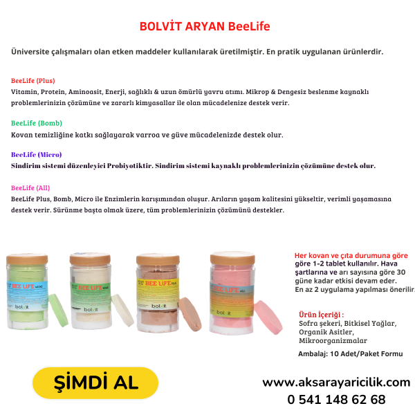 Bolvit Aryan Beelife Plus 10’lu Paket