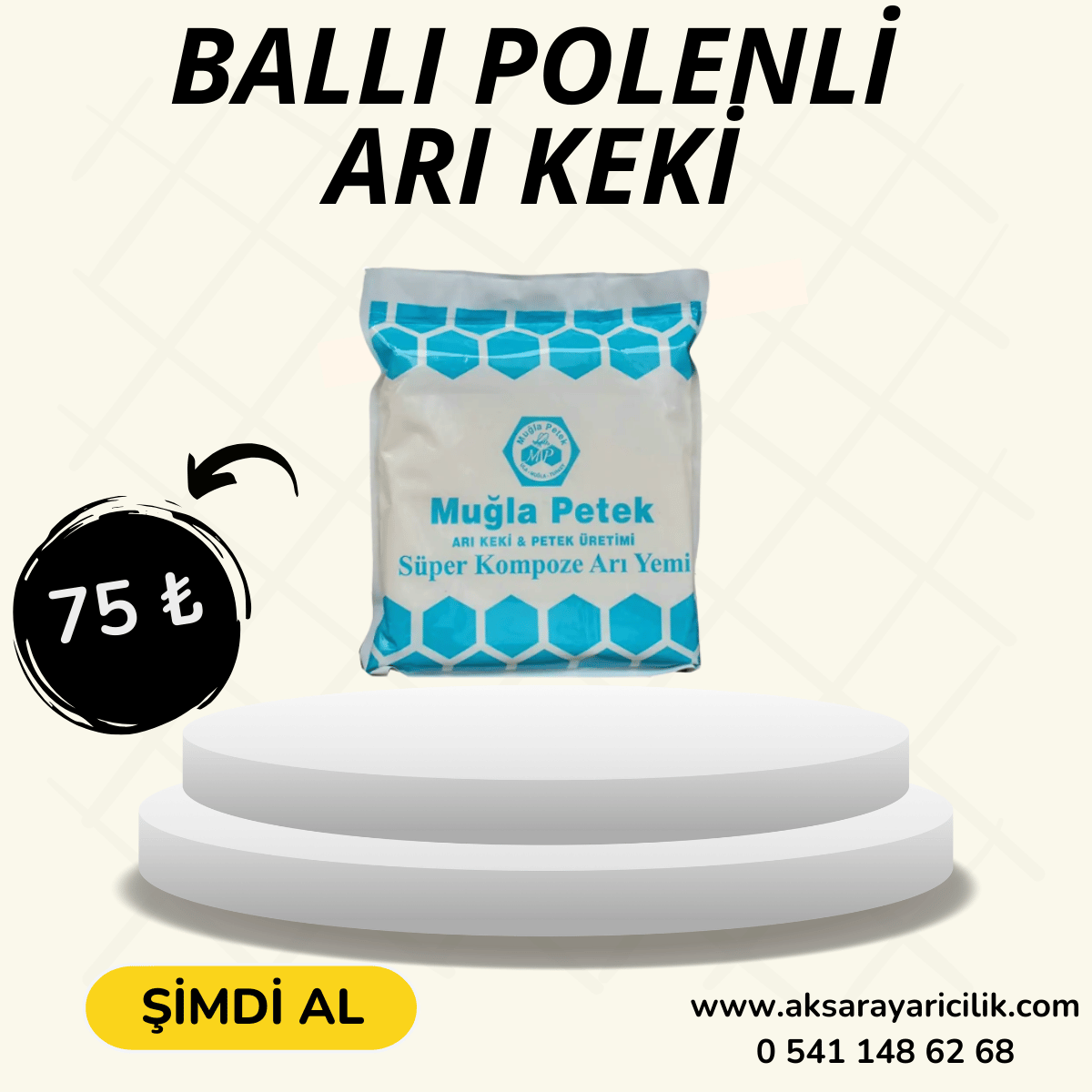 Süper Kompoze Arı Keki (1 KG)
