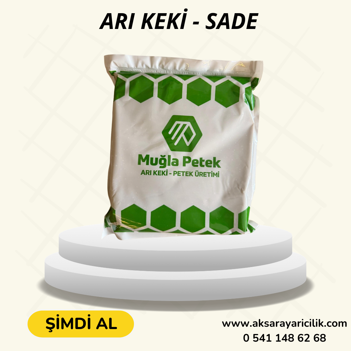 Muğla Petek Arı Keki (1 KG)