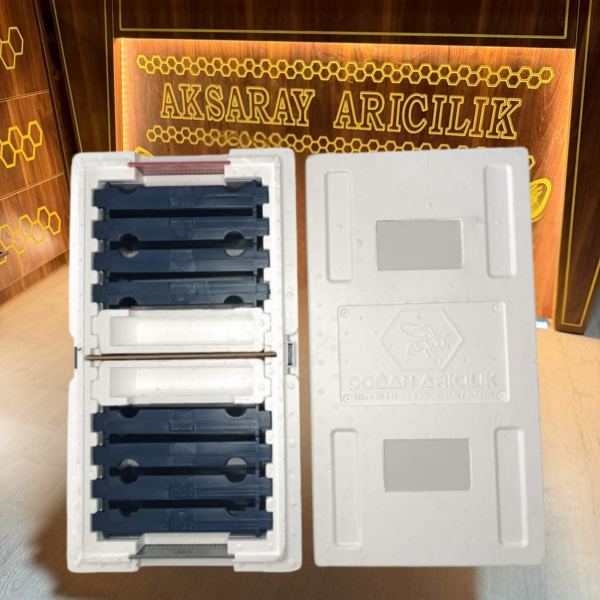 Çift Bölmeli Strafor Ana Arı Kutusu ( 1 ADET )