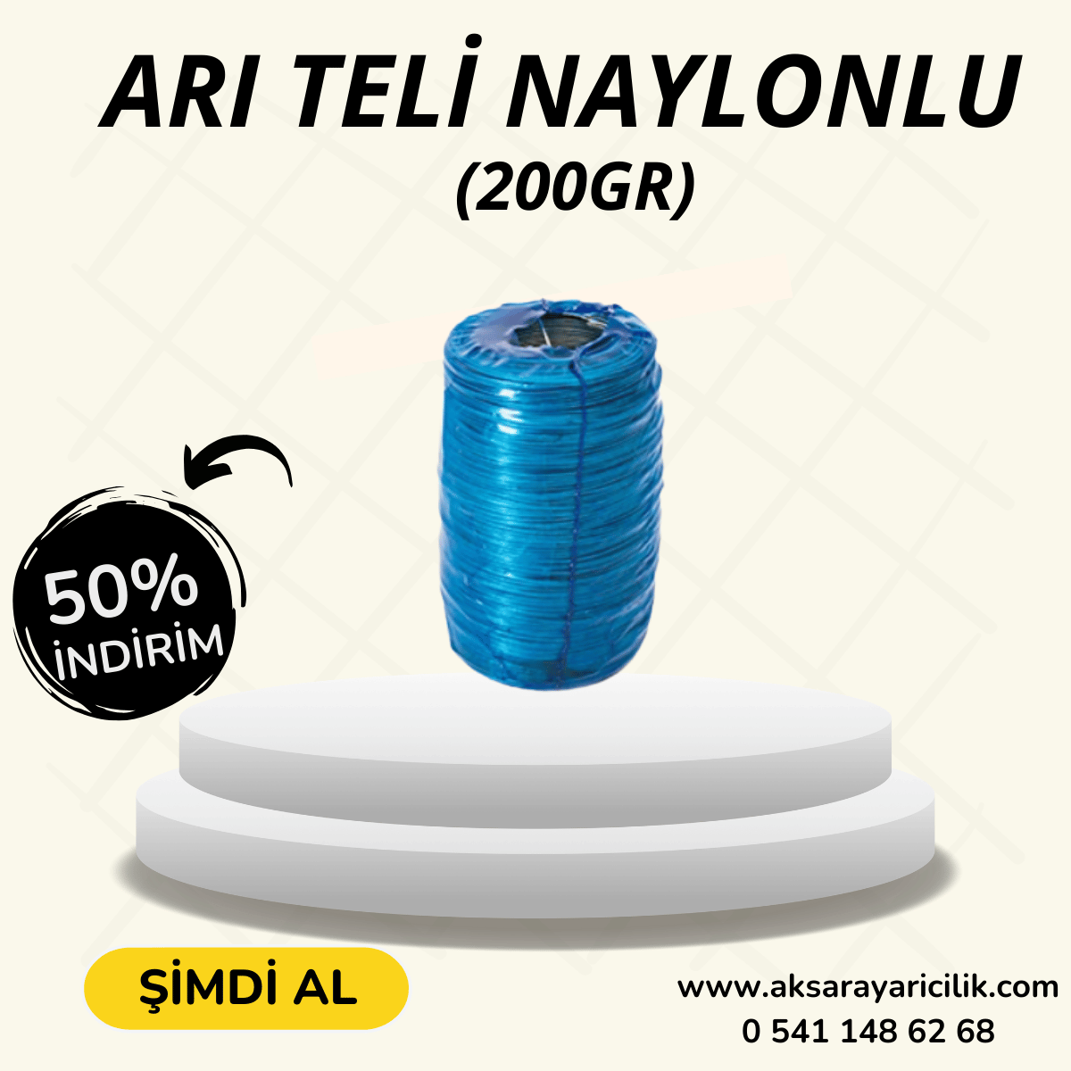 Arı Teli Naylonlu (200 Gr)