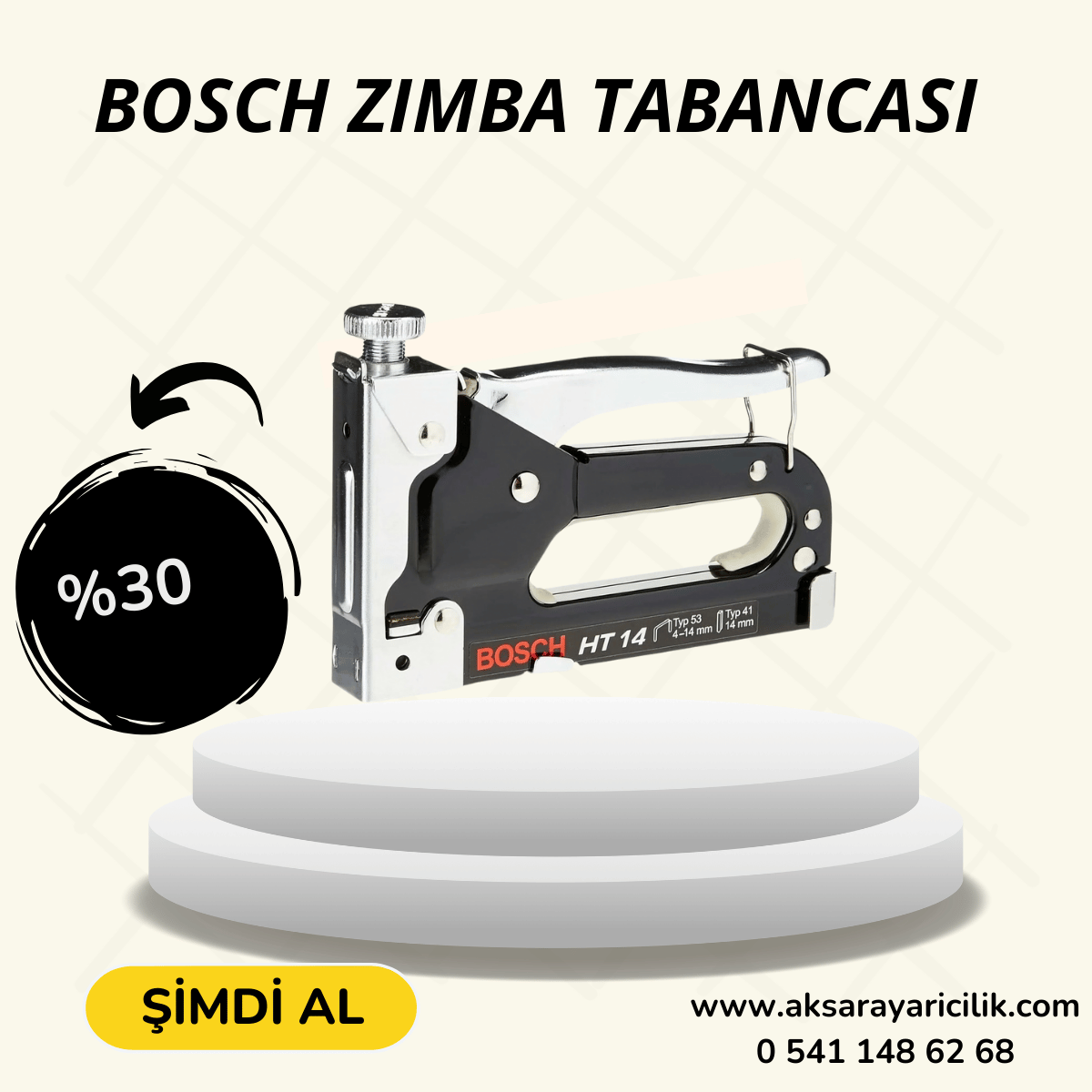 BOSCH Zımba Makinası (Mekanik Zımba Tabancası)