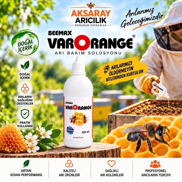 Beemax Varorange Arı Bakım Solüsyonu 250 ml